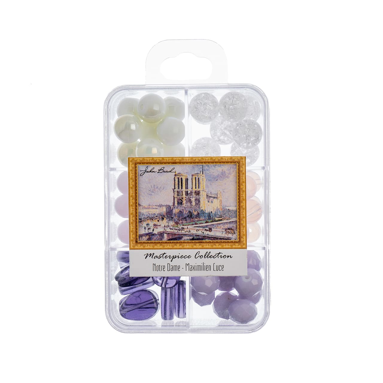 John Bead Masterpiece Collection Glass Bead Box Mix